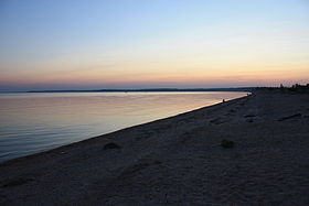 Азовское море вблизи посёлка Новая Ялта, Донецкая область