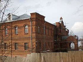 Здание бывшей гостиницы Спасо-Вифанского монастыря (1893 г. Архитектор А.А Латков)