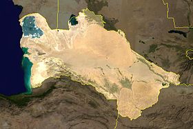 карта: География Туркмении