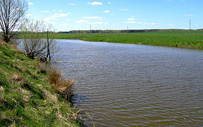 Река Уть в среднем течение