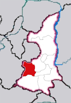 Баоцзи, карта