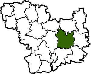 Баштанский район на карте