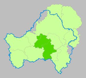 Почепский уезд на карте
