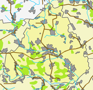 Чернухинский район, карта