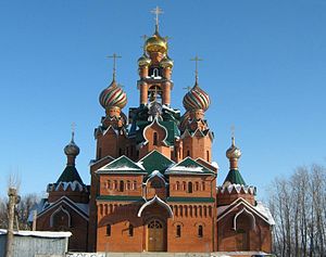 Церковь Митрофана Воронежского в г. Семилуки