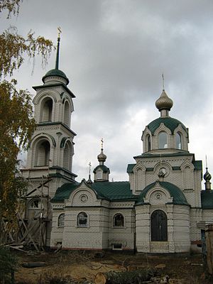Архангельская церковь в с. Новоживотинное