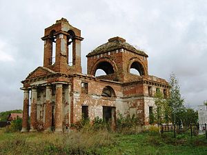 Богоявленская церковь в с. Пекшево