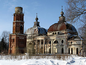 Казанский храм в усадьбе Чернышёвых