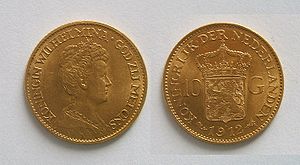 Dutch coin 10 guilders 1912.jpg