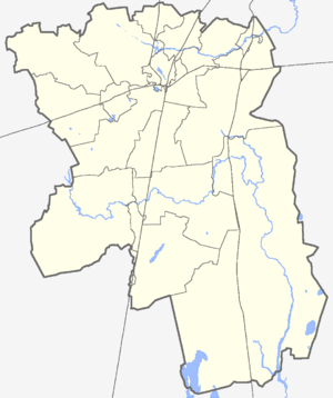 Гатчинский муниципальный район, карта
