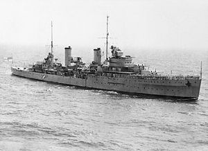 HMAS Sydney в 1940 году.