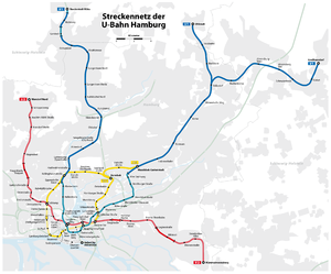 Hamburger Hochbahn - Linienplan (mit Tunnels).png