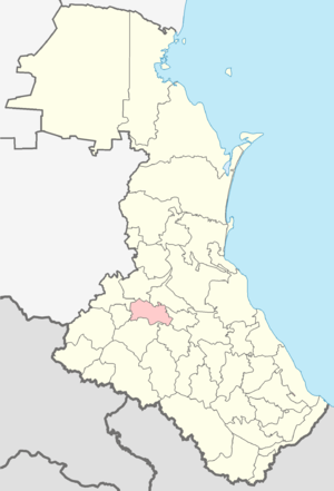 Хунзахский район на карте