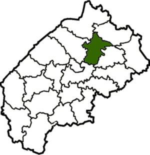 Каменка-Бугский район на карте
