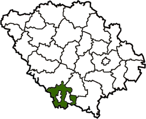 Кременчугский район на карте