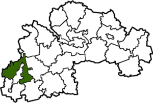 Криворожский район на карте