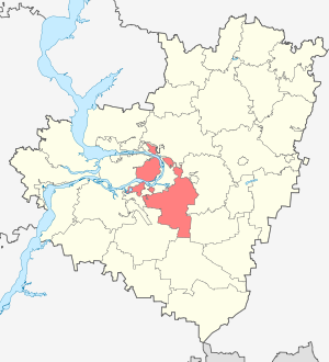 Location Of Volzhsky District (Samara Oblast).svg