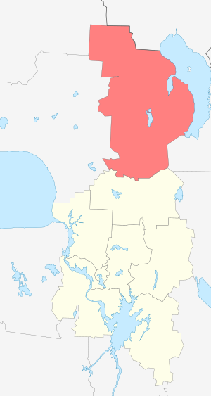 Чарозерское сельское поселение на карте