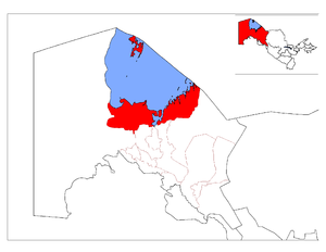 Муйнакский район на карте