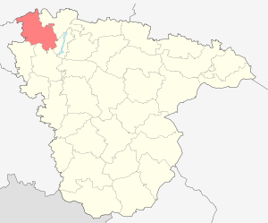 Семилукский район на карте
