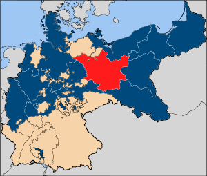 Провинция Бранденбург на карте