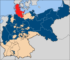 Провинция Шлезвиг-Гольштейн на карте