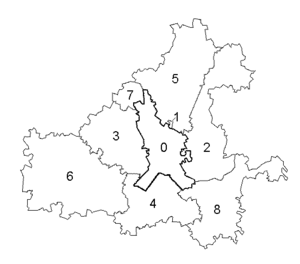 Ярославский муниципальный район, карта