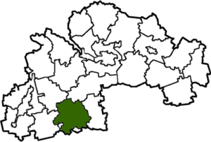Никопольский район на карте
