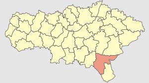 Новоузенский муниципальный район на карте