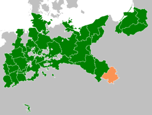 Верхняя Силезия на карте