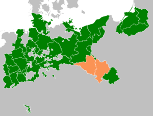 Нижняя Силезия на карте