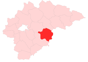 Валдайский муниципальный район на карте