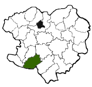 Сахновщинский район на карте