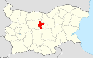 Община Севлиево на карте