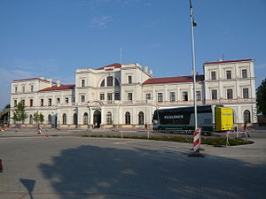 Вокзал в Либаве. Фото 2010 г.