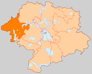Свапущенское сельское поселение на карте