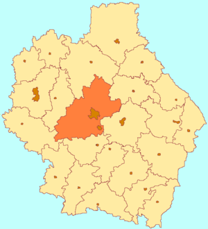 Тамбовский район на карте