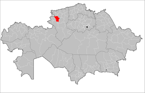 Тарановский район на карте
