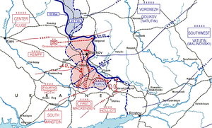 Немецкий контрудар под Харьковом в февраль-март 1943 г.