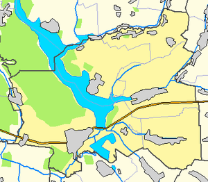 Печенежский район, карта