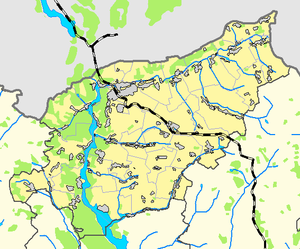Волчанский район, карта