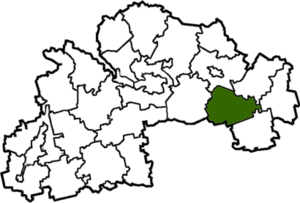 Васильковский район на карте