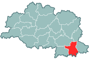 Оршанский район на карте