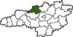 Новомиргородский район на карте