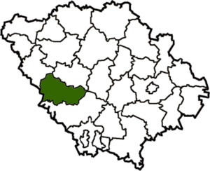 Семеновский район на карте