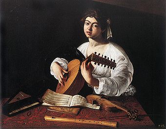1596 Caravaggio, The Lute Player The Hermitage, St. Petersburg.jpg