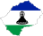 Flag-map of Lesotho.svg