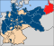 Расположение провинции Восточная Пруссия