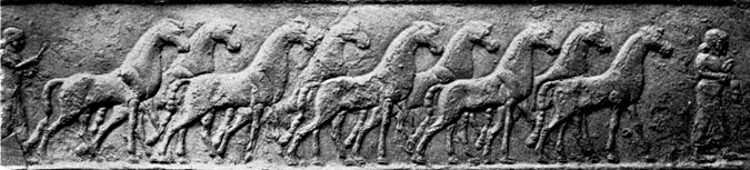 Assyrian Urarartian battle captured horses.jpg