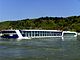 Cruise ship on the Danube side view.jpg